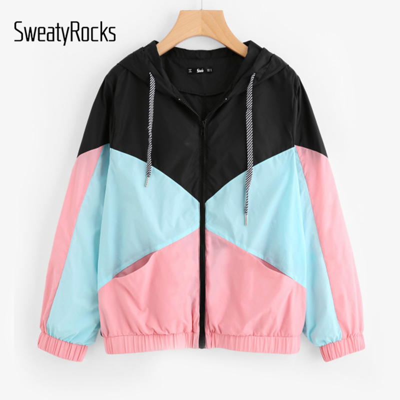 SweatyRocks Woman Winter Coats and Jackets Multicolor Cut and Sew Hooded Windbreaker Jacket Color Block Coats for Women L18101001, Multi
SweatyRocks Woman Winter Coats and Jackets Multicolor Cut and Sew Hooded Windbreaker Jacket Color Block Coats for Women L18101001, Multi