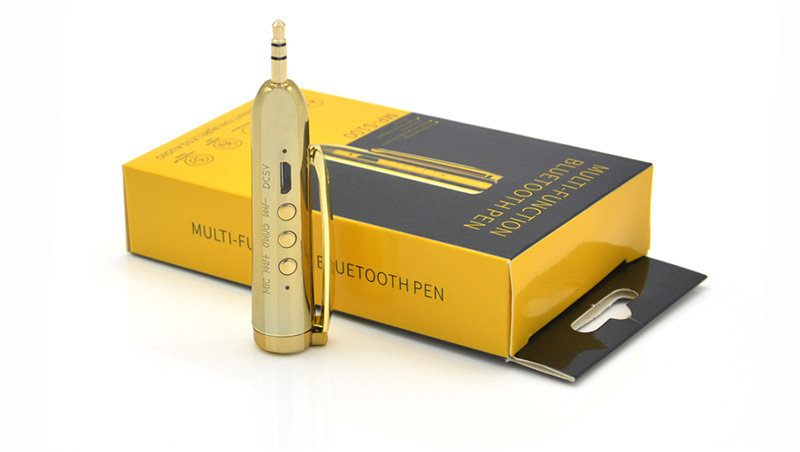 Universal Bluetooth Handsfree AUX In Car Audio Adaptor  Compatible with Most Vehicle Stereos and Headphones