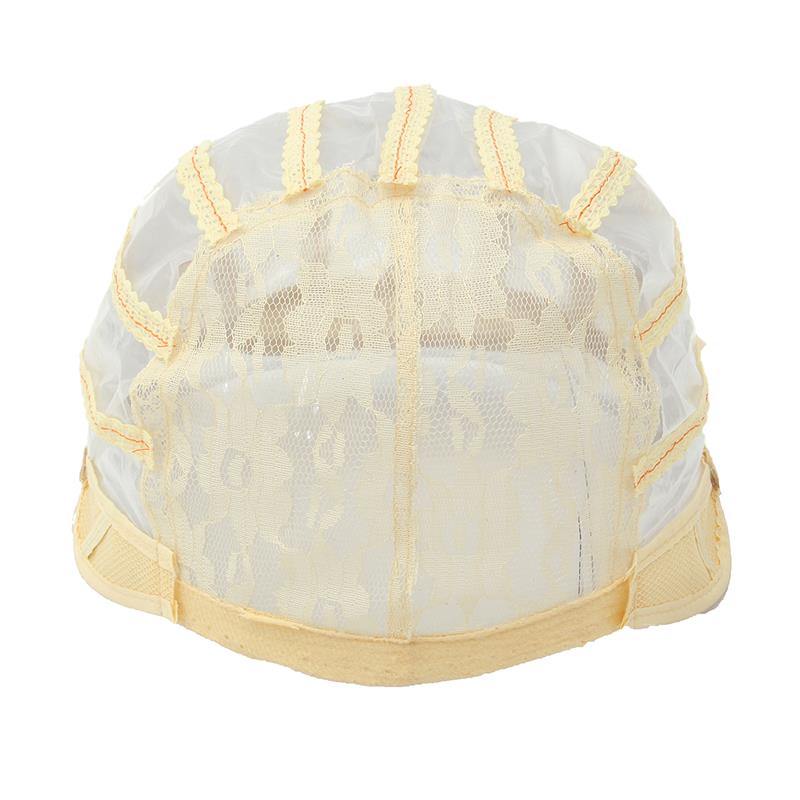 New Wig Top Stretch Mesh Caps Weaving Cap Back Adjustable Strap Hair Net For Making Wigs 3 Color X251111