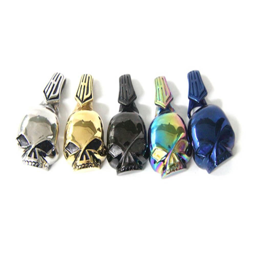 Support Dropship Polish 5 Colors Biker Style Skull Pendant 316L Stainless Steel Jewelry Popular Motorcycles Pendant, Silver
Support Dropship Polish 5 Colors Biker Style Skull Pendant 316L Stainless Steel Jewelry Popular Motorcycles Pendant, Silver