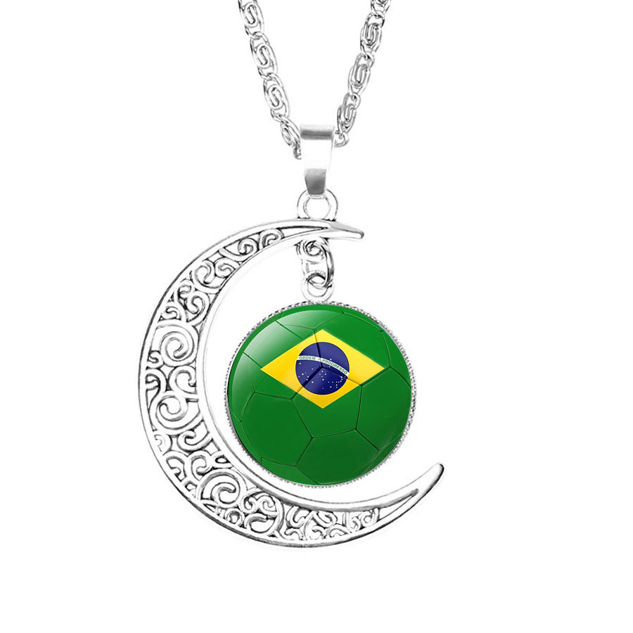 Discount Mexico Soccer necklace Souvenirs,2018 Russia World Cup fan jewelry,mens national flag football time precious stone crescent pendant
Discount Mexico Soccer necklace Souvenirs,2018 Russia World Cup fan jewelry,mens national flag football time precious stone crescent pendant