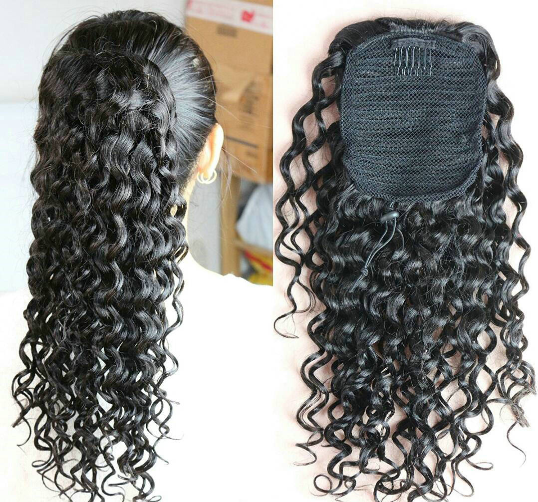 120g kinky curly drawstring ponytail clip in deep curly brazilian remy hair ponytails hair extension free ship natural black hair piece 1b
120g kinky curly drawstring ponytail clip in deep curly brazilian remy hair ponytails hair extension free ship natural black hair piece 1b