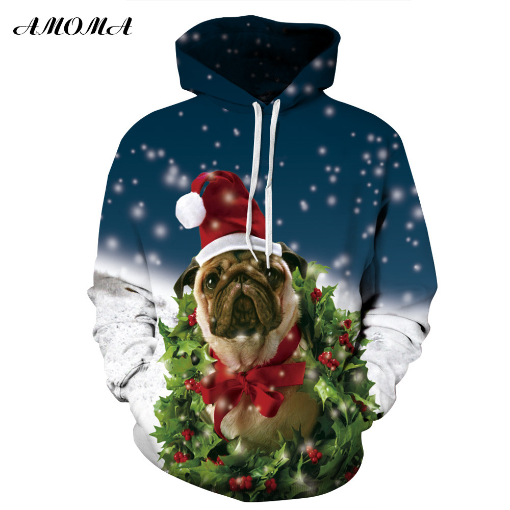 AMOMA Unisex Realistic 3d Digital Print Pullover Hoodie Hooded Sweatshirt Pug, Blacksurf
AMOMA Unisex Realistic 3d Digital Print Pullover Hoodie Hooded Sweatshirt Pug, Blacksurf
