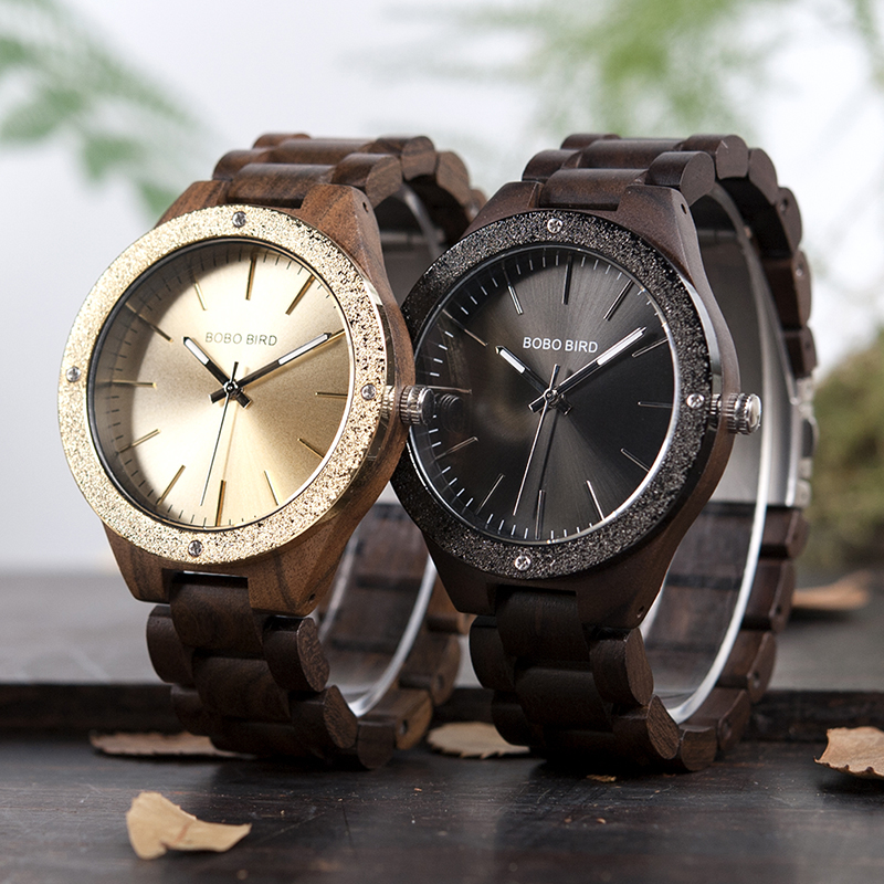BOBO BIRD P05 Fashion Wooden Watches Material High Quanlity Relogio Masculino Custom Logo in Gift Box, Black
BOBO BIRD P05 Fashion Wooden Watches Material High Quanlity Relogio Masculino Custom Logo in Gift Box, Black