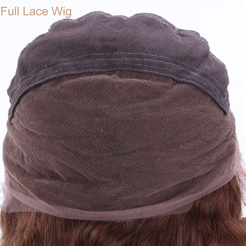 Evermagic full lace human hair wigs lace front wigs for women body wave beautiful hairstyle side part left pre-plucked hairline