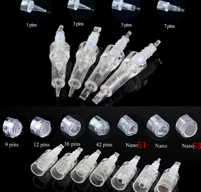 1/3/5/7/9/12/36/42/Nano/ Replacement Micro Needle Cartridge for Dermapen dermaroller Microneedle Dr Pen M5/M7
1/3/5/7/9/12/36/42/Nano/ Replacement Micro Needle Cartridge for Dermapen dermaroller Microneedle Dr Pen M5/M7