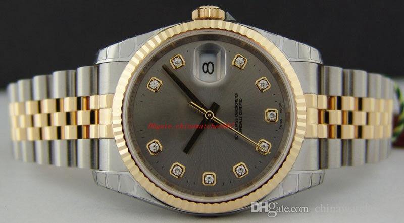 2018 Hot sale high quality luxury watch 36 mm 18kt GOLD Slate Grey DIAMOND 116233 sapphire automatic mechanical Unisex watch, Slivery;brown
2018 Hot sale high quality luxury watch 36 mm 18kt GOLD Slate Grey DIAMOND 116233 sapphire automatic mechanical Unisex watch, Slivery;brown