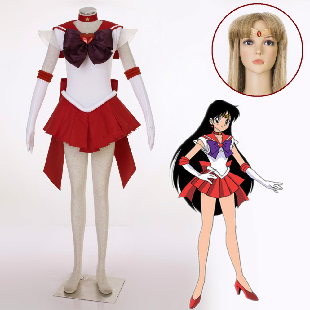 Anime Sailor Moon Hino Rei/Sailor Mars Super S Cosplay Costume Custom Made Any Size Dress Miniskirt
Anime Sailor Moon Hino Rei/Sailor Mars Super S Cosplay Costume Custom Made Any Size Dress Miniskirt