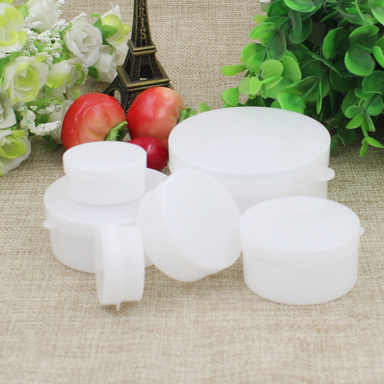 100PCS 5g/10g/20g/30g/50g small plastic box Mini sample cream jar containers Ointment box Empty boxes
100PCS 5g/10g/20g/30g/50g small plastic box Mini sample cream jar containers Ointment box Empty boxes