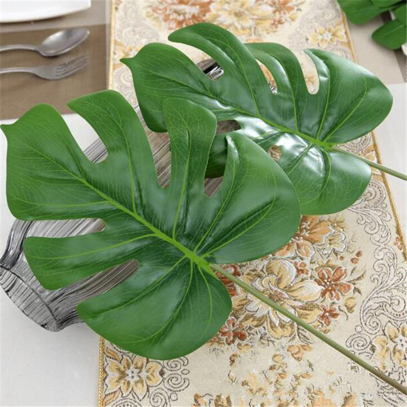 1Piece large Artificial fake Monstera palm tree Leaves green Plastic leaf wedding DIY decoration cheap Flowers arrangement plant
1Piece large Artificial fake Monstera palm tree Leaves green Plastic leaf wedding DIY decoration cheap Flowers arrangement plant