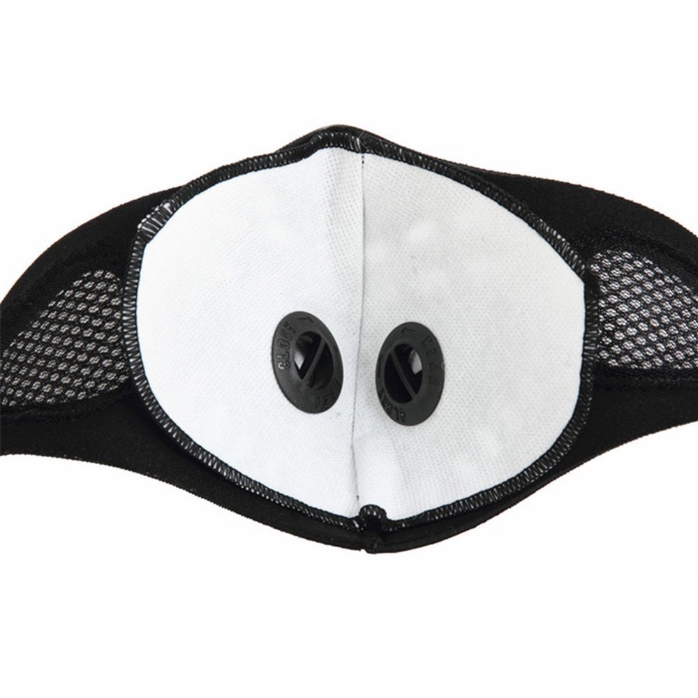 Activated Carbon Antidust Endurance Windproof Dustproof Face Mask for Cardio Workout Running Cycling Fitness