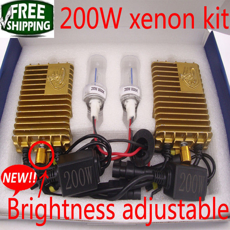 NEW H1 H4 H7 H11 Brightness Adjustable 200W HID Xenon Headlight Kit Light Bulbs Lamp White
NEW H1 H4 H7 H11 Brightness Adjustable 200W HID Xenon Headlight Kit Light Bulbs Lamp White