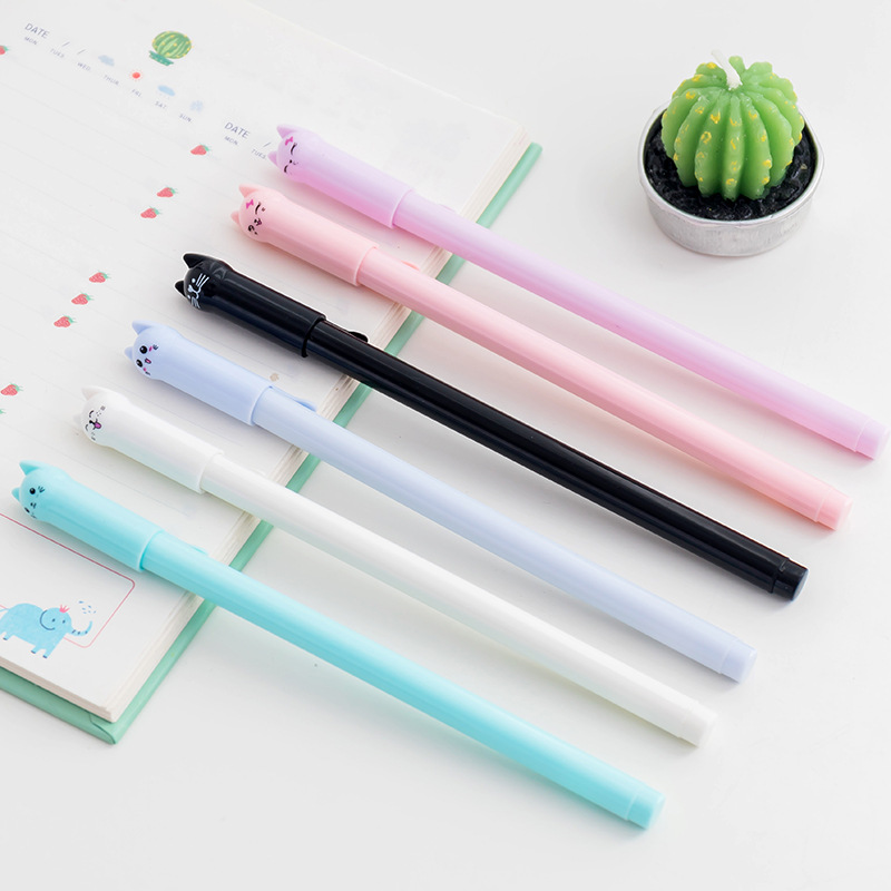 1pc Creative Stationery Student Pen Cute Cat Gel Pen 0.5mm Full Needle Black Ink Pen School Supplies Office Supplies, As pic show
1pc Creative Stationery Student Pen Cute Cat Gel Pen 0.5mm Full Needle Black Ink Pen School Supplies Office Supplies, As pic show