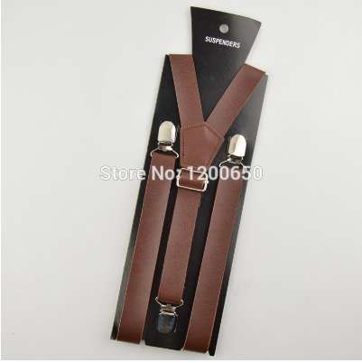 2018 fashion men leather suspenders belt PU Leather Clip-on Men Women Braces Suspenders 2.3CM Width
2018 fashion men leather suspenders belt PU Leather Clip-on Men Women Braces Suspenders 2.3CM Width