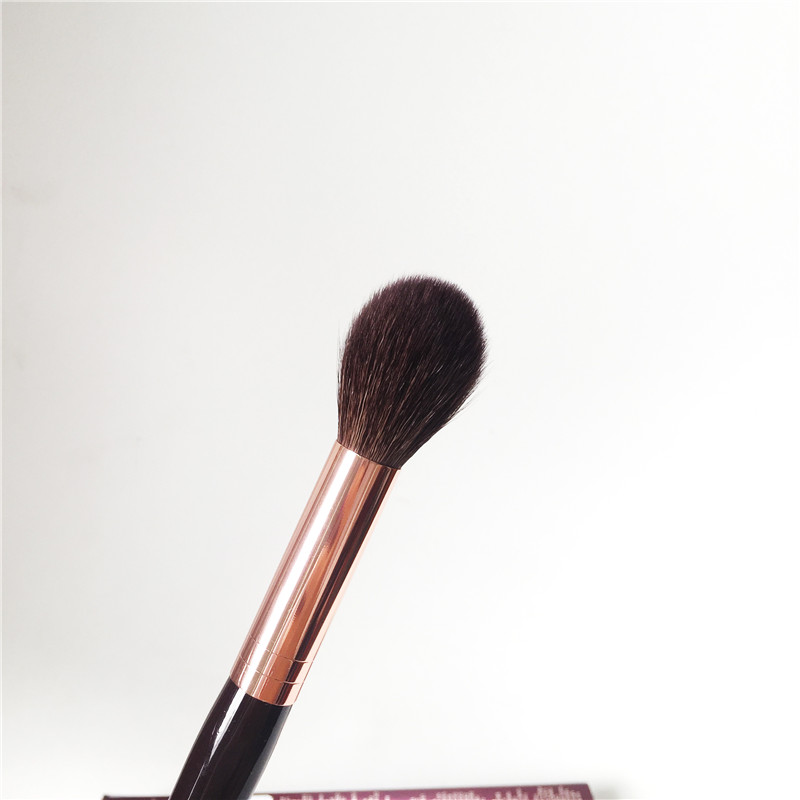 The Powder & Sculpt Makeup - Soft Goat Hair Tapered Highlighter Sculpting Contour Cosmetic Brush Beauty Tool