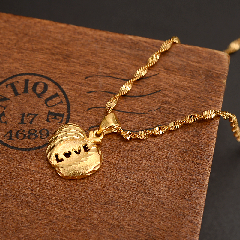 Real Dubai india 14k Yellow Solid gold Fine GF US apple Women Ethiopian fashion Pendant Necklace Jewelry party wedding Gifts safety, Silver
Real Dubai india 14k Yellow Solid gold Fine GF US apple Women Ethiopian fashion Pendant Necklace Jewelry party wedding Gifts safety, Silver