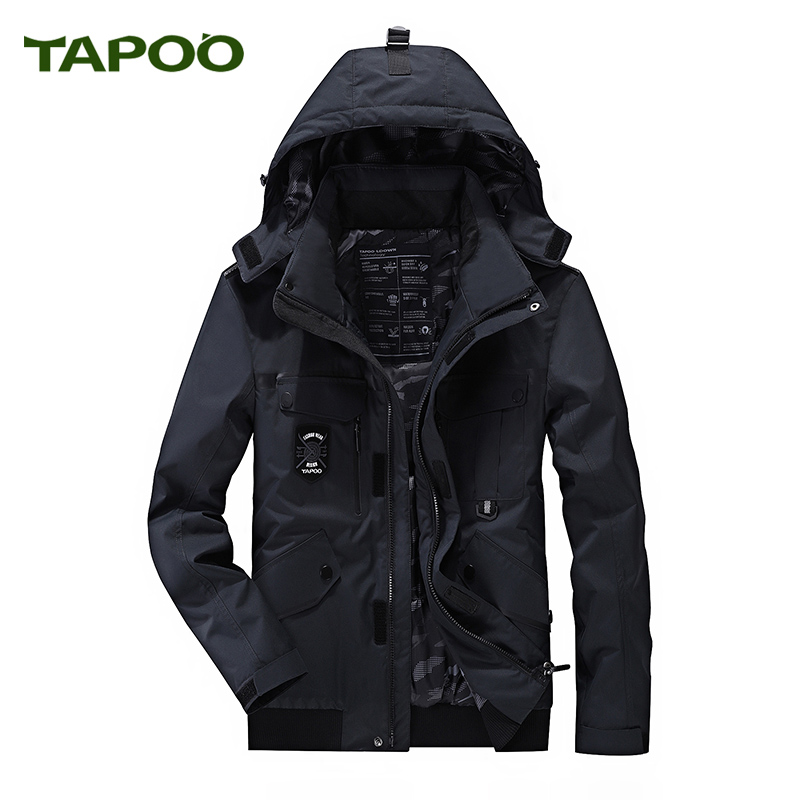 Tapoo Mens Polyester Winter Jackets Thick Casual Outerwear Windproof Handsome Warm Regular Parkas And Coats Hooded 1021, White
Tapoo Mens Polyester Winter Jackets Thick Casual Outerwear Windproof Handsome Warm Regular Parkas And Coats Hooded 1021, White
