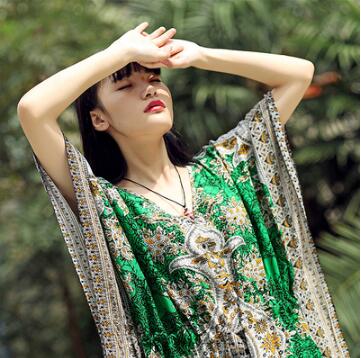 Asian Ethnic Clothing personalized travel holiday Beach dress India Nepali Thailand calico dress South East Asian Traditional special Dress