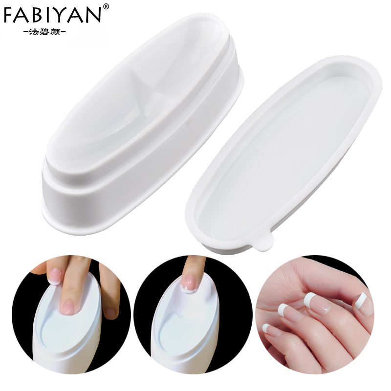 Nail Art Container Storage Box Case White French Smile Line Sculpture Tips Dipping Acrylic Powder Moulding Guides Tools Manicure, As pic
Nail Art Container Storage Box Case White French Smile Line Sculpture Tips Dipping Acrylic Powder Moulding Guides Tools Manicure, As pic