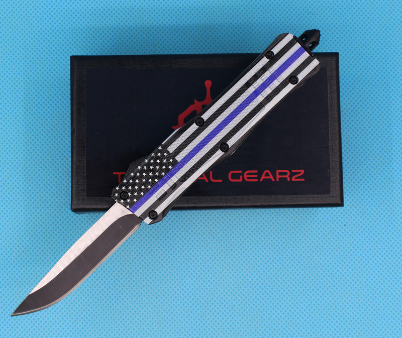 Special Offer Blue Flag 7 Inch 616 Mini Auto Tactical Knife 440C 9 Style Blade Available EDC Pocket Knives
Special Offer Blue Flag 7 Inch 616 Mini Auto Tactical Knife 440C 9 Style Blade Available EDC Pocket Knives