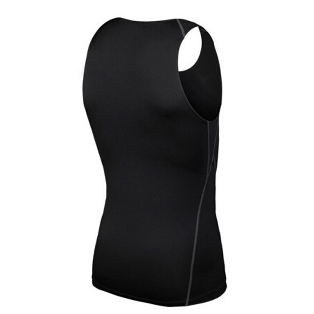 LANBAOSI Men Clothes 2018 Tank Top Compression Running Vest Tanktops Fitness Workout Bodybuilding Quick Dry Stretch Gym Tank Top Y1890402