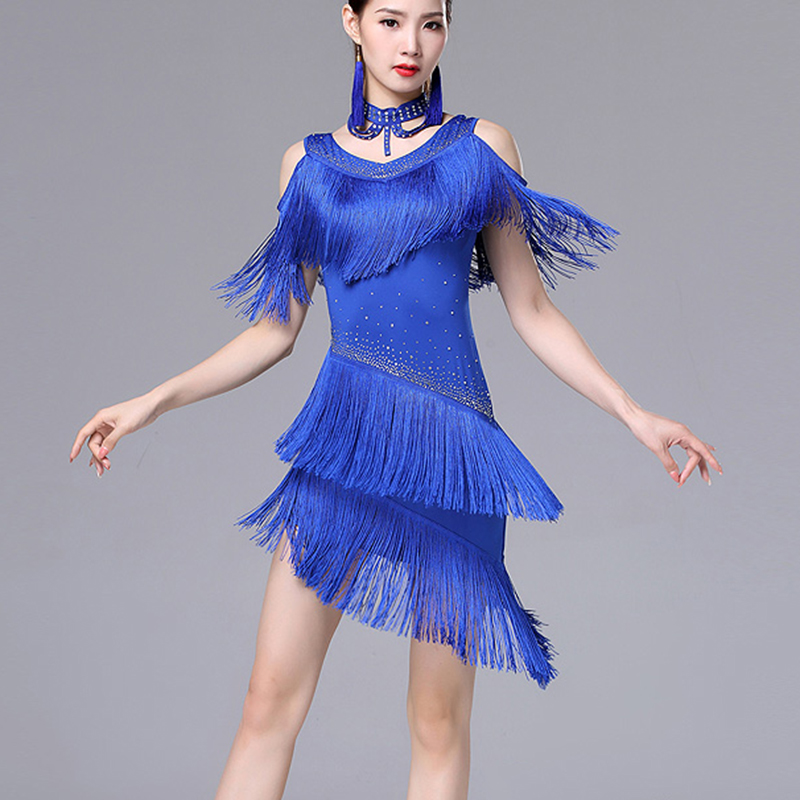 Latin Dance Dress Women CHEAPEST Salsa Dress Tango 4 Colors D0397 with Tassels Rhinestones Short Sleeve, Red
Latin Dance Dress Women CHEAPEST Salsa Dress Tango 4 Colors D0397 with Tassels Rhinestones Short Sleeve, Red