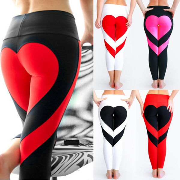Top 2022 New Fashion Sexy Women Special Design Pants Love Heart Shape Yoga Leggings Heart Booty Sport Pant Running Tights Crop Workout Pants, Pink & black
Top 2022 New Fashion Sexy Women Special Design Pants Love Heart Shape Yoga Leggings Heart Booty Sport Pant Running Tights Crop Workout Pants, Pink & black