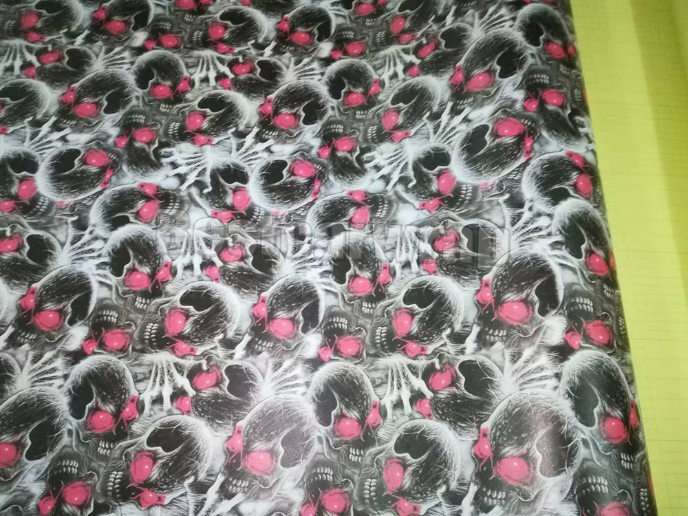 Red hear no Evil Camo Vinyl wrap for Vehicle car wrap Graphics foil with air bubble free 1.52x30m 5x98ft