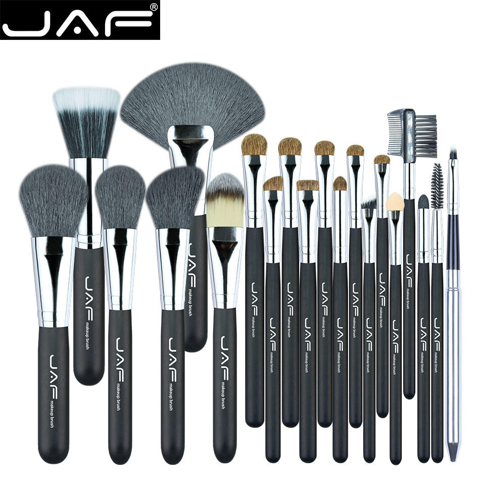 JAF Studio 20 Pcs/Set Makup Brushes Premiuim Natural Hair of Goat & Pony Horse Super Soft Makeup Brush Tool Set J2001PY-B
JAF Studio 20 Pcs/Set Makup Brushes Premiuim Natural Hair of Goat & Pony Horse Super Soft Makeup Brush Tool Set J2001PY-B