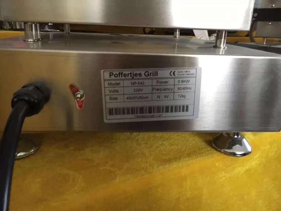 wholesale np-545 Commercial poffertjes grill electic mini pancake scone cake pan poffertjes maker mini waffle cakes snack equipment