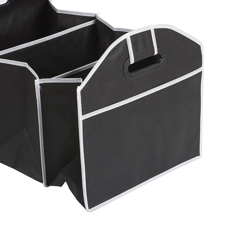 Car Storage Bag Multi-Pocket Organizer Large Capacity Folding Storage Bag Car Trunk Organizer Car Toys Food Storage Container Bags Box