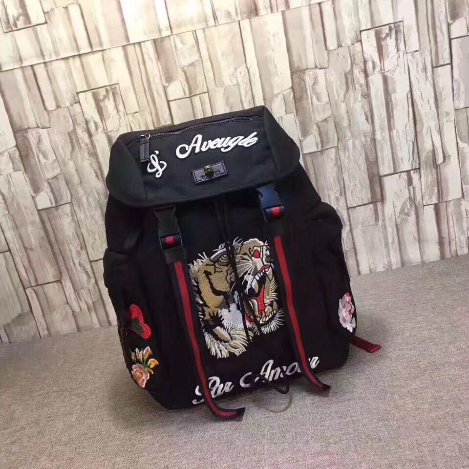 Tiger Embroidery Techpack with embroidery luxury designer Luggages travel bag man backpack shoulder bags book bag, Black
Tiger Embroidery Techpack with embroidery luxury designer Luggages travel bag man backpack shoulder bags book bag, Black