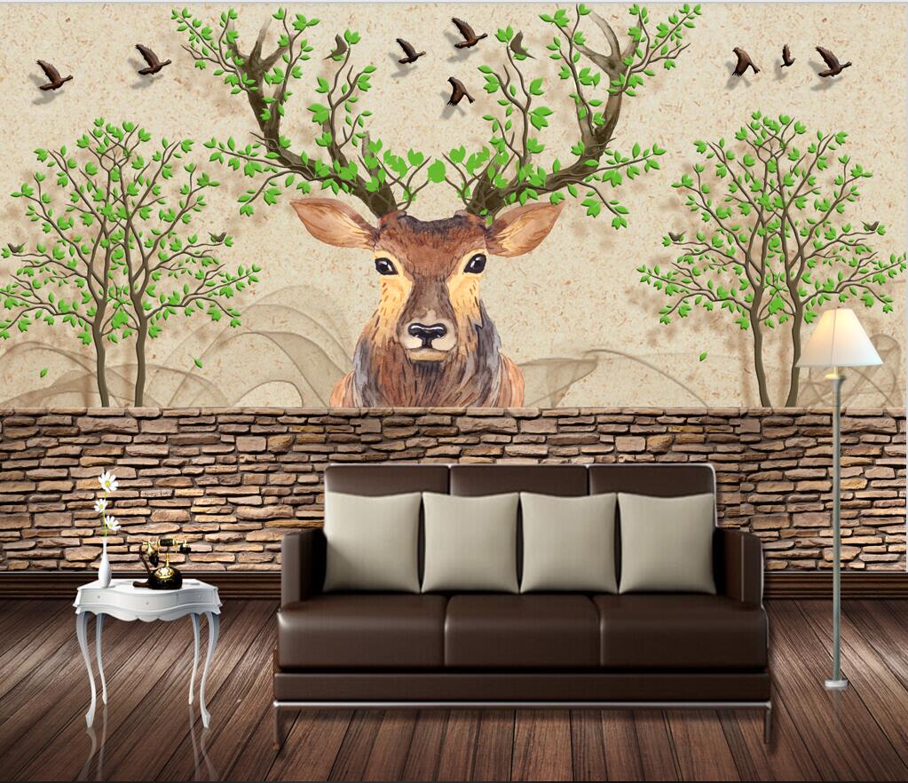 3d wallpaper custom photo Nordic Woods Elk Background Wall European Retro Vintage Background 3D Mural murals wallpaper for walls 3 d, Picture shows
3d wallpaper custom photo Nordic Woods Elk Background Wall European Retro Vintage Background 3D Mural murals wallpaper for walls 3 d, Picture shows