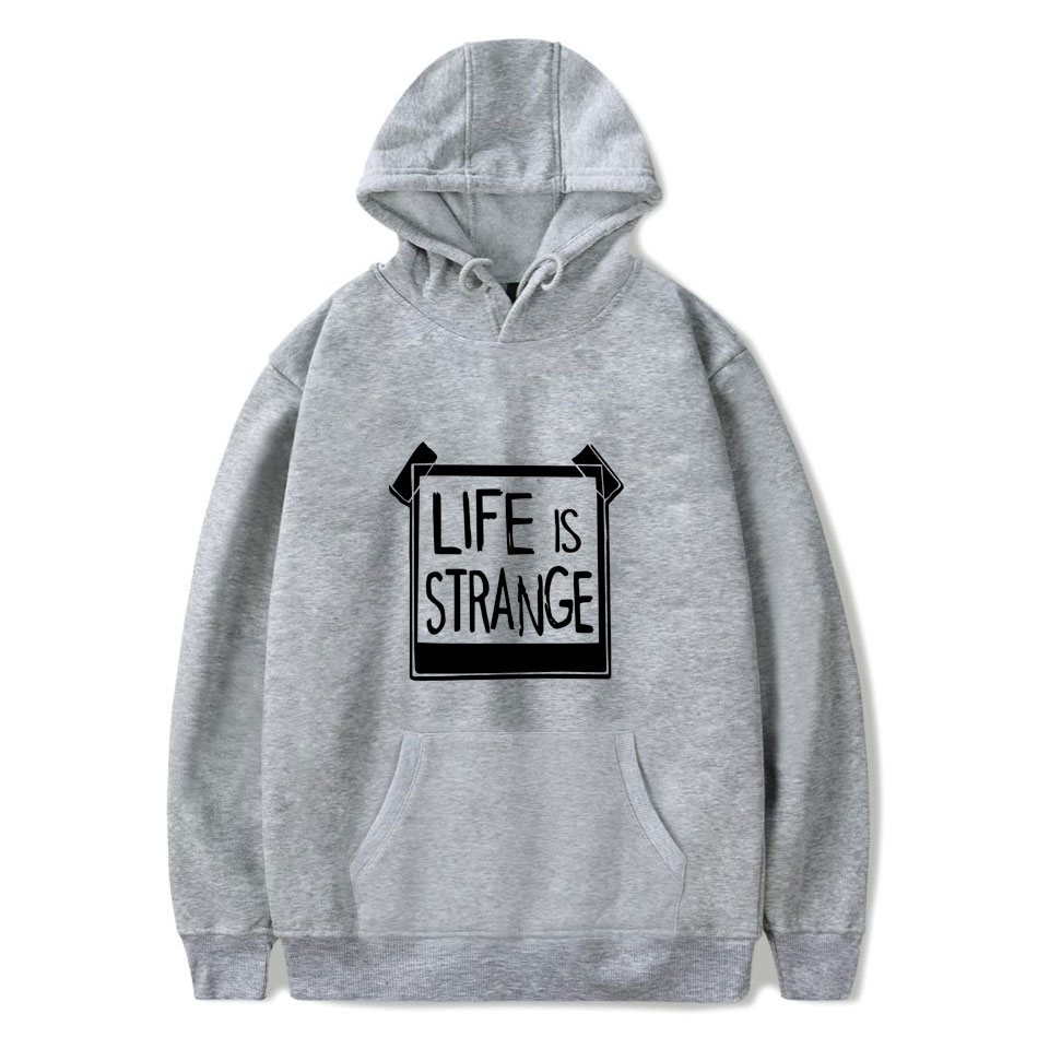 Game Life is Strange Hoodie Sweatshirt With Hat Men Women Whatif Print Funny Winter Life is Strange Caulfield Pullover