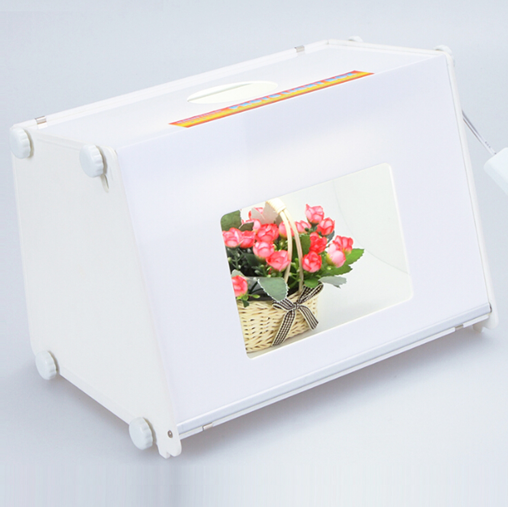 5500LUX 110V-250V 410 * 300 * 290mm SANOTO MK40 Portable Mini LED Light Booms Photo Photography Studio Light Box Softbox
5500LUX 110V-250V 410 * 300 * 290mm SANOTO MK40 Portable Mini LED Light Booms Photo Photography Studio Light Box Softbox