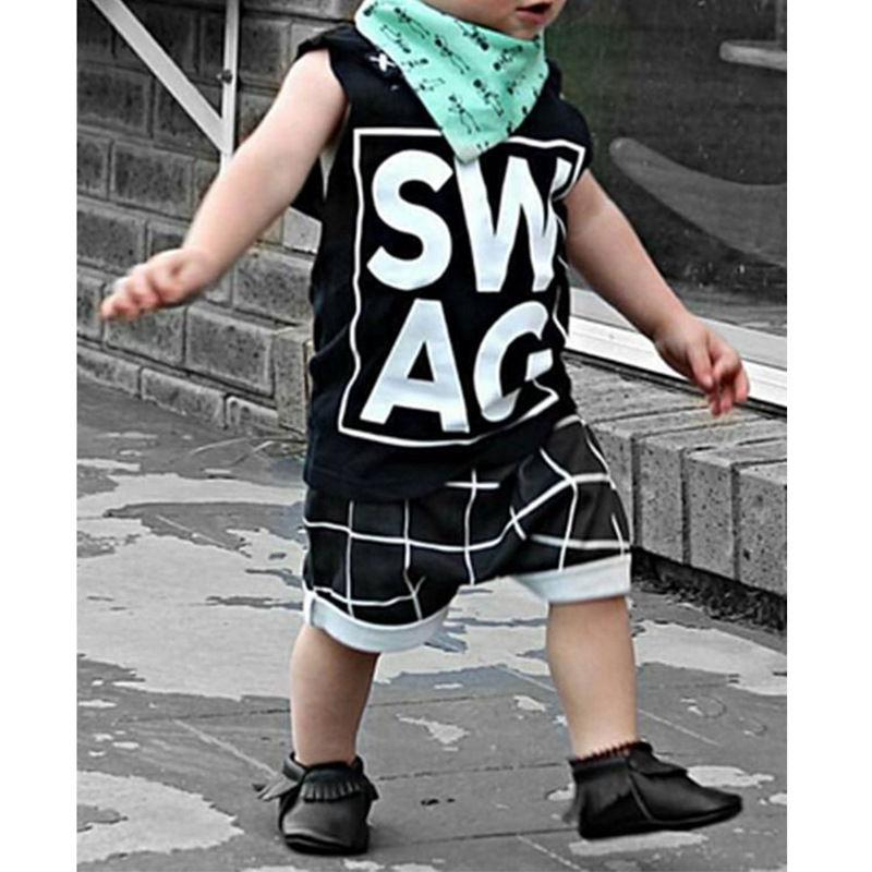 New Baby Boy INS Clothes 2pcs SleevelessT-shirt Tops +Pants Outfit Clothing Set Suit Children Fashion Casual Suits, As photo
New Baby Boy INS Clothes 2pcs SleevelessT-shirt Tops +Pants Outfit Clothing Set Suit Children Fashion Casual Suits, As photo