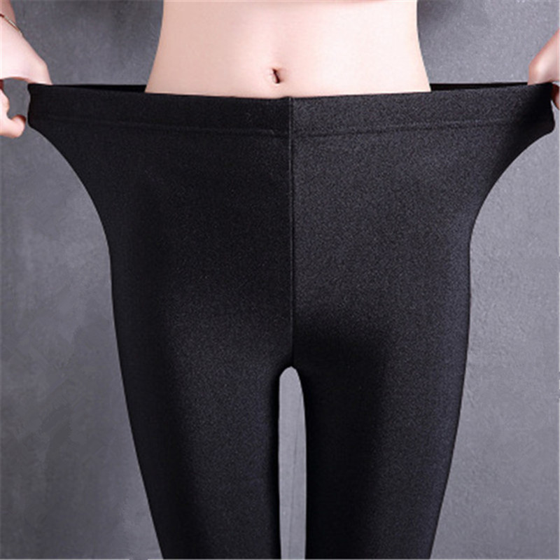 Europe US New Trend lady thin casual Leggings black luster Anti-Pilling cute foot Tread Tight waist slim Elastic full Pants
Europe US New Trend lady thin casual Leggings black luster Anti-Pilling cute foot Tread Tight waist slim Elastic full Pants