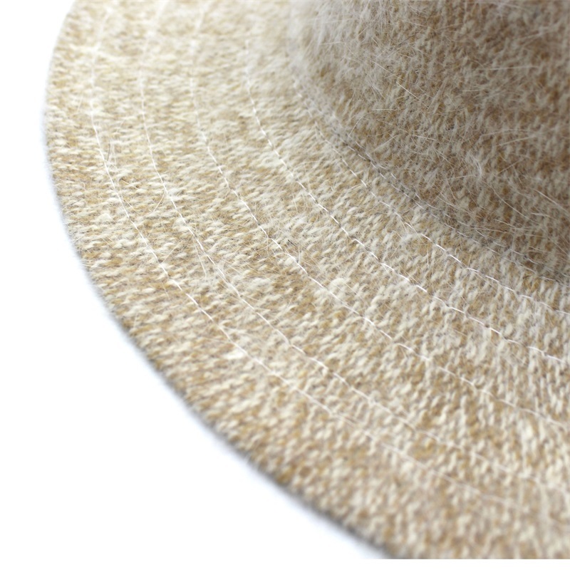 Ditpossible new winter bucket hats for women fur caps gorro fishing hat female wind brim panama hats elegant ladies headwear D18110601