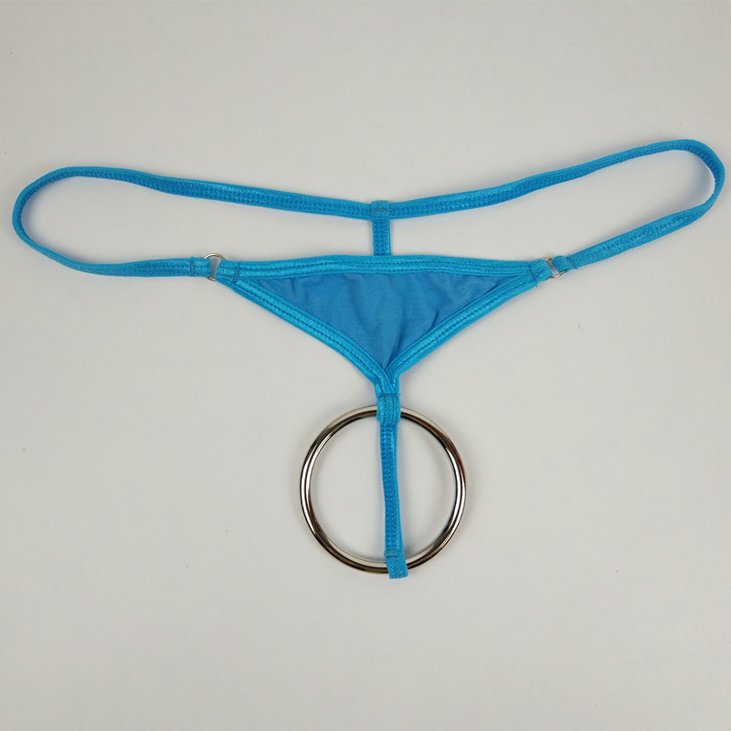 Mens Cock Ring Jockstrap Open Crotch Sexy G-String Man Male Gay Underwear Hollow Out Bikini Thongs Tanga Panties Exotic Lingerie C18111601 - view 4