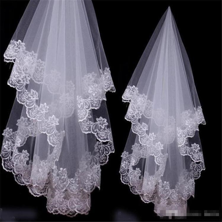 Hot Sale White Ivory 1.5M Lace Bridal Veils Fashionable Promotion One -Layer Lace Wedding Veils Custom Made Bridal Accessoires, Black
Hot Sale White Ivory 1.5M Lace Bridal Veils Fashionable Promotion One -Layer Lace Wedding Veils Custom Made Bridal Accessoires, Black