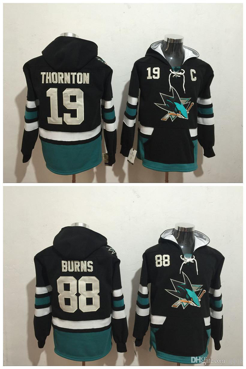 Top Quality ! 2017 New San Jose Sharks Pullove 19 Joe Thornton 88 Brent Burns Black Stitched Hockey Jerseys Sport Hoodies Size M-XXXL, Black;red
Top Quality ! 2017 New San Jose Sharks Pullove 19 Joe Thornton 88 Brent Burns Black Stitched Hockey Jerseys Sport Hoodies Size M-XXXL, Black;red