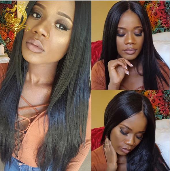 New hot African black women wigs in black hair black and long straight hair 80cm wig head cover
New hot African black women wigs in black hair black and long straight hair 80cm wig head cover