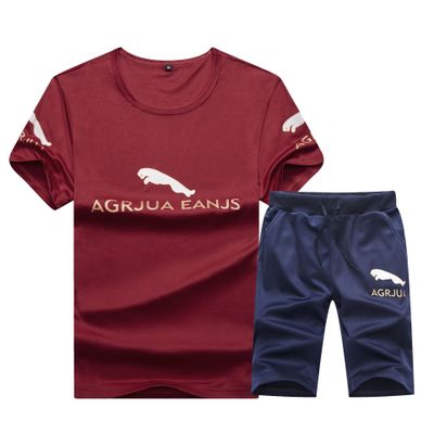 Summer Male O-neck Short Sleeves Casual Athletic Suit Short Tracksuit 2 Ps Set Cotton Men Wear, Style 1
Summer Male O-neck Short Sleeves Casual Athletic Suit Short Tracksuit 2 Ps Set Cotton Men Wear, Style 1