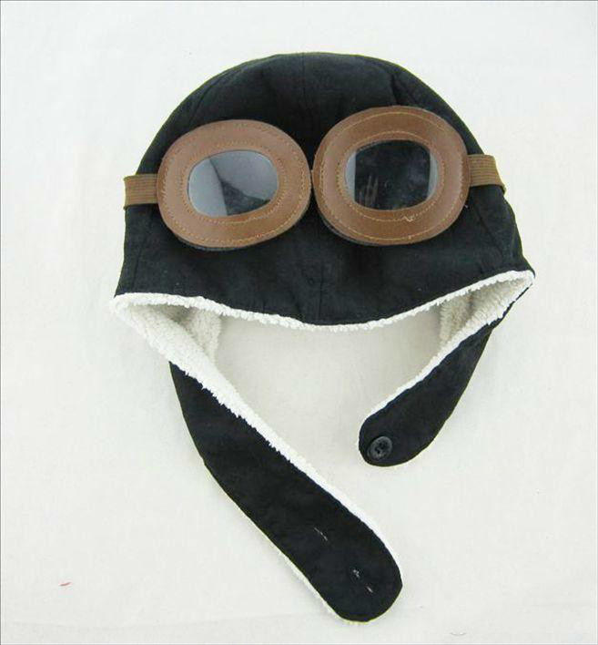 High Quality Fashion StyleNew Cute Baby Toddler Boy Girl Kids Pilot Aviator Cap Warm Hats Earflap Beanie Melee Hat Cartoon