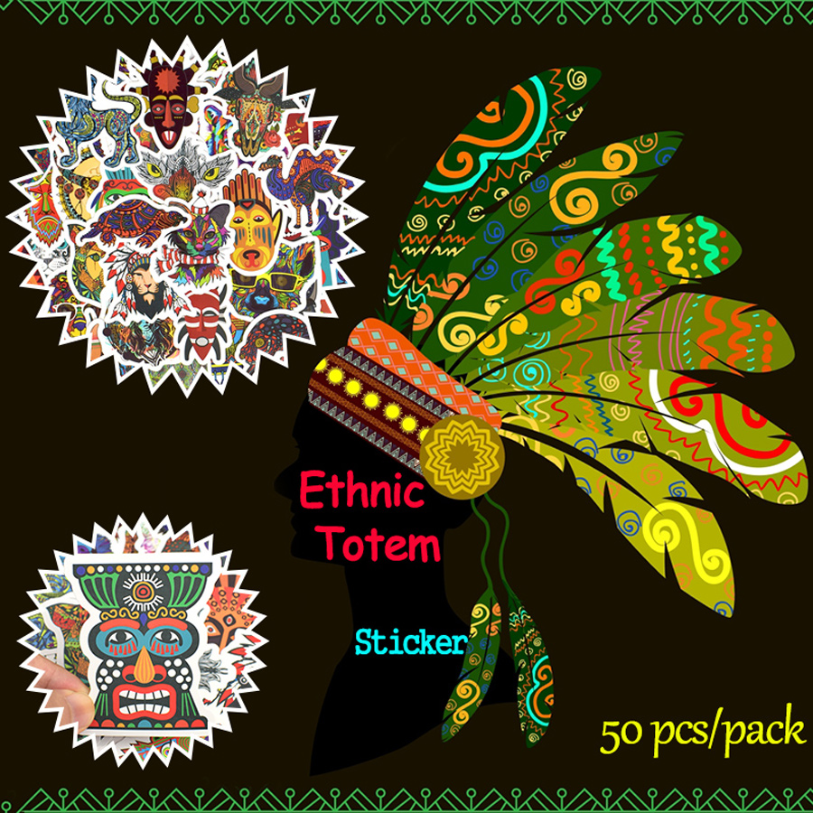 50 PCS Waterproof Ethnic Totem Stickers Doodle Animal Decals Poster Wall Stickers for Kids DIY Room Home Laptop Skateboard Luggage Motorcycl
50 PCS Waterproof Ethnic Totem Stickers Doodle Animal Decals Poster Wall Stickers for Kids DIY Room Home Laptop Skateboard Luggage Motorcycl
