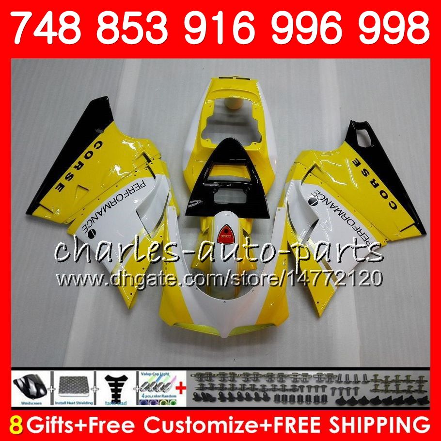 Kit For DUCATI 748 853 1994 1995 1996 1997 1998 1999 2000 2001 2002 104HM.42 yellow white 996 998 916 S R 94 95 96 97 98 99 00 01 02 Fairing, No. 24
Kit For DUCATI 748 853 1994 1995 1996 1997 1998 1999 2000 2001 2002 104HM.42 yellow white 996 998 916 S R 94 95 96 97 98 99 00 01 02 Fairing, No. 24