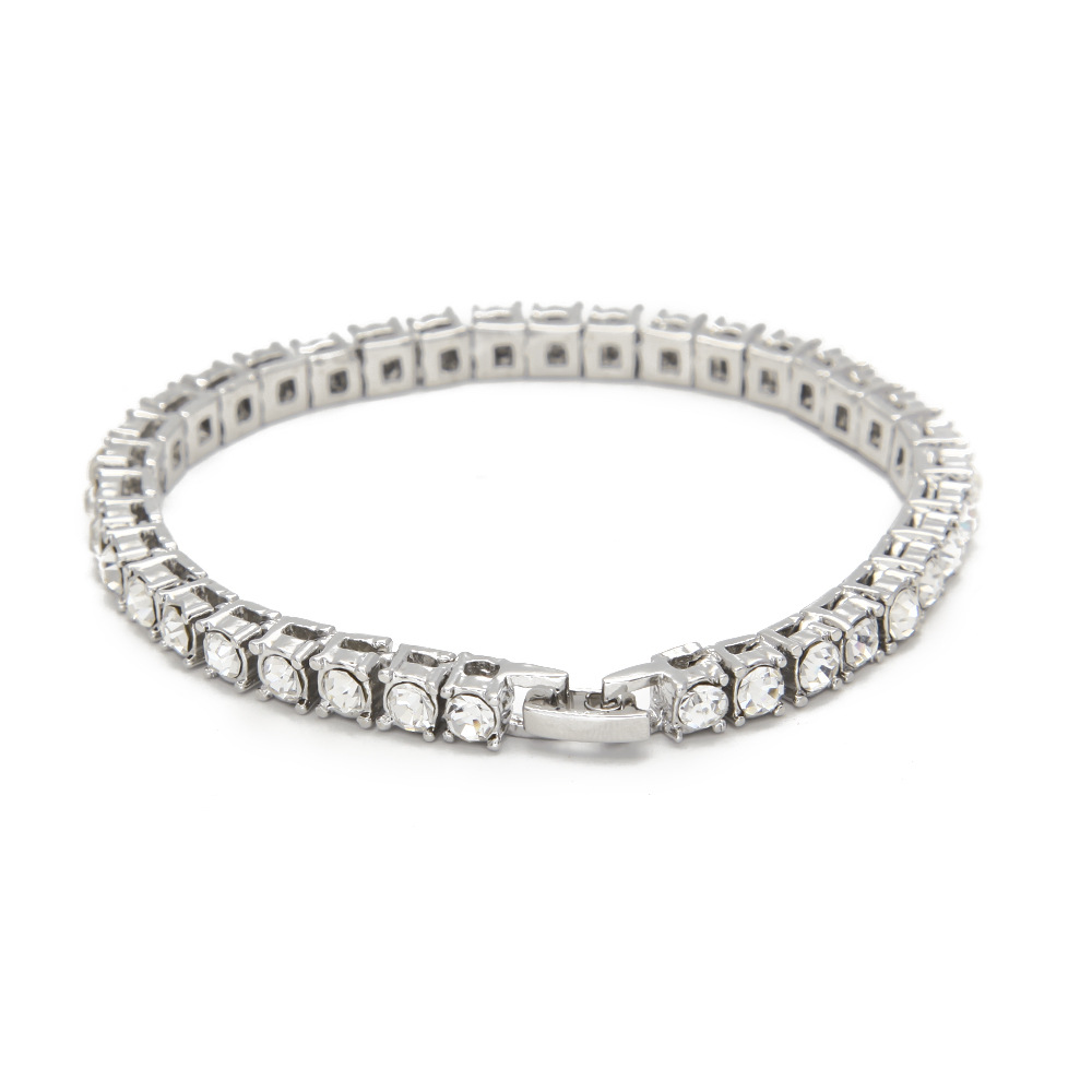 New Arrival Luxury Crystal Tennis Bracelet Gold Silver Color Braclet For Women Girls Party Wedding Hand Accessories Jewelry, Golden;silver
New Arrival Luxury Crystal Tennis Bracelet Gold Silver Color Braclet For Women Girls Party Wedding Hand Accessories Jewelry, Golden;silver