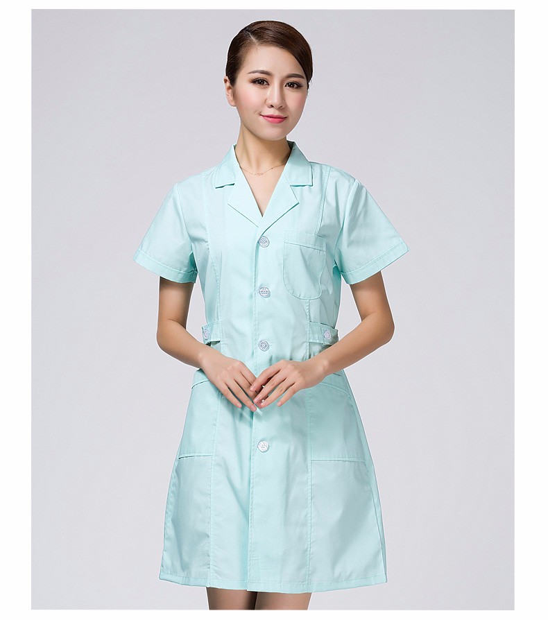 Summer short sleeve OEM uniformes hospital nursing scrubs medical lab coat doctor nurse overalls medical women work cloth Outfit