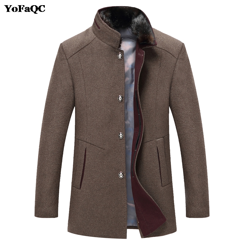 3XL Brand Men's Casual Long New Wool & Blend jacket Male single Breasted woolen coats outwear Thicker Windbreaker, Coffee
3XL Brand Men's Casual Long New Wool & Blend jacket Male single Breasted woolen coats outwear Thicker Windbreaker, Coffee