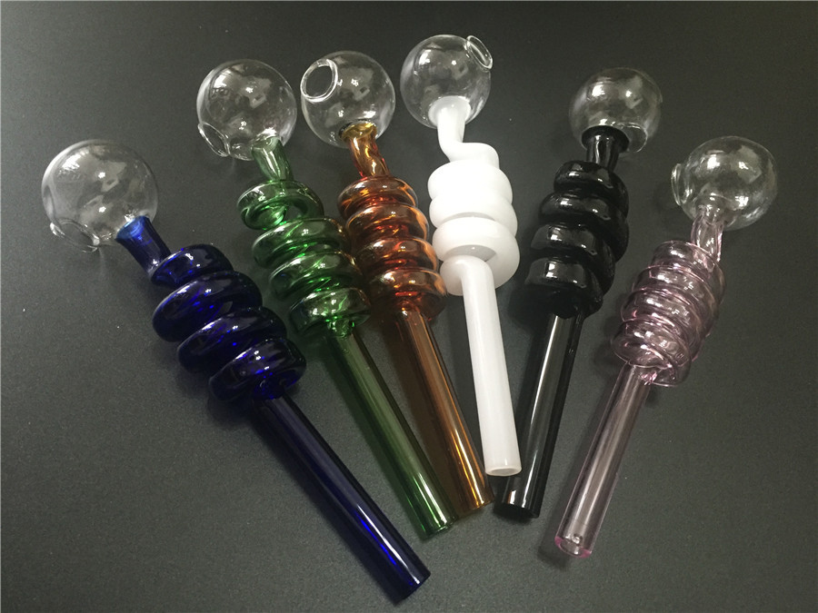 In stock glass pipes Curved Glass smoking Pipes with Different Colored Balancer Water smoking pipes dry herb tobacco oil burner
In stock glass pipes Curved Glass smoking Pipes with Different Colored Balancer Water smoking pipes dry herb tobacco oil burner
